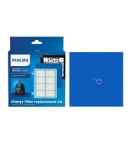 Philips PowerPro Active FC9588/81 Uyumlu FC8010/01 Yıkanabilir Filtre Seti - Orijinal Kutulu  2x Sünger Filtreli