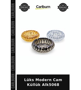Özel Üretim Lüks Modern Cam Küllük Alk5068