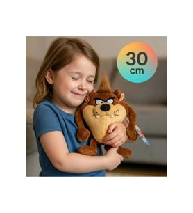 Sevimli Peluş Tazmanya 30 cm Uyku Arkadaşı (Çok Renkli)