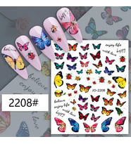 Adanil Kelebek Uğur Böceği Sticker J0-2208