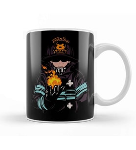 Enen No Shouboutai The Devil Special Fire Solidier Kupa Bardak Porselen