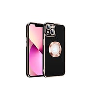 Apple iPhone 14 Uyumlu Kılıf Zore Kongo Kapak (Siyah)