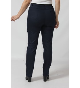 R002  BELİ LASTİKLİ FULL ESNEK TOPARLAYICI BÜYÜK BEDEN PANTOLON (Lacivert)