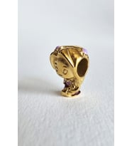 ÇELİK CHARM ÖRGÜ SAÇLI KIZ (Altın)