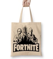 Fortnite Preto e Branco Bez Çanta Uzun Saplı