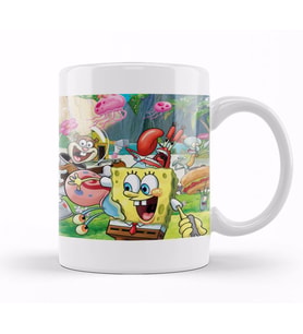 Sünger Bob Sponge Bob Kupa Bardak Porselen