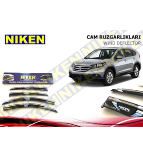 Honda Crv Kromlu Cam Rüzgarlığı Niken 2013-2017 Arası