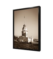İstanbul Kız Kulesi Çerçeveli Mdf Tablo