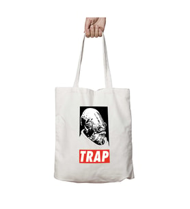 Star Wars Obey Ackbar iki Tarafı Kalıcı Baskılı Yıkanabilir Okul Plaj Omuz Bez Çantası