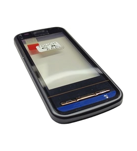 Nokia C6-00 Dokunmatik Nokia Çerçeveli Çıtalı Tuş Takımlı C6-00 Uyumlu Dokunmatik