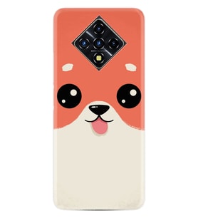 INFINIX Zero 8 Kılıf Silikon Desen Sevimli Köpek 1731