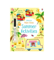 Wipe-Clean Summer Activities Usborne Publishing