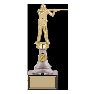 ODAK KUPA - Figürlü Kupalar - Atıcı Figürlü Kupalar FG-010 B - 27 cm