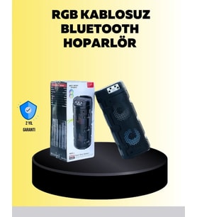 Kompakt Ve Şık Tasarımlı Taşınabilir Hoparlör