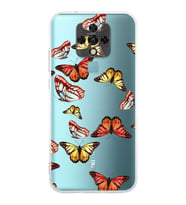 PrintiFy Tecno Camon 16 ile Uyumlu 1mm Slim Fit Water Color 2 Baskılı Şeffaf  Kılıf