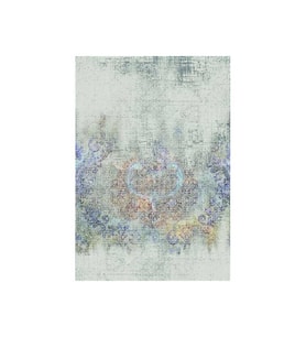 Brillant İpek Latex Halı-SEVDA HJ11793.801-(130X190CM) (Mavi)