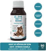 Kedi Köpek Sakinleştirici Damla ve Malt Calming Anti-Stress Rahatlatıcı Damla Sprey 50 ml
