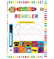 Çizgi Çizgi Etkinlik Renkler 4 Yaş