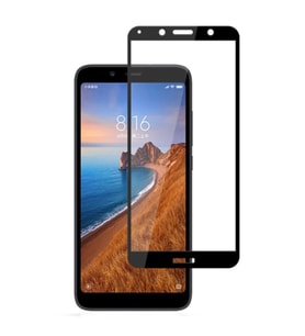 Northcity Xiaomi Redmi 7A 3D Full Kaplama Kırılmaz Cam Ekran Koruyucu - 0.25mm 8H Sertlik