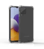 Samsung Galaxy M22 Uyumlu Kılıf Zore Nitro Anti Shock Silikon (Renksiz)