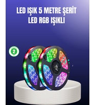 Enerji Tasarruflu Rgb Şerit Led 5 Metre