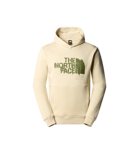 The North Face M Graphic Hoodie 3 Erkek Günlük Sweatshirt NF0A87ET3X41 Krem