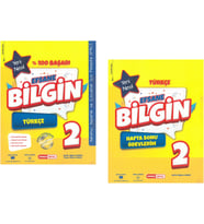 Kırmızı Beyaz Efsane Bilgin Türkçe 2.Sınıf (2 KİTAP)