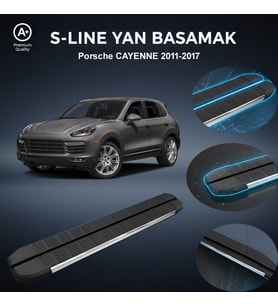 Porsche Cayenne S-Line Premium Krom Yan Basamak 2011-2017
