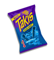 Takis Blue Heat 90 g Limon Aromalı Acı Biberli Çeşnili Mısır Çerezi