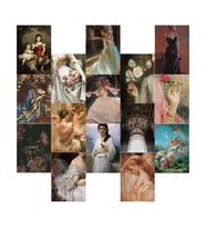 Orora Art-Sanat Temalı Poster Duvar Kağıdı Seti-15li-230g-A5