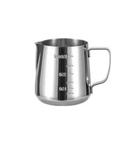 304 Çelik 350 ml Kahve Süt Köpürtme Potu Sütlük Pitcher cin502