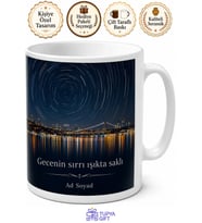 Gece Fotoğrafçısına Şehir Işıkları Yıldız İzi Kupa Hediye