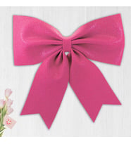 Simli Eva Fiyonk, 40 cm x 33 cm - Pembe