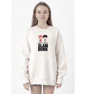 Slam Dunk First Slam Dunk Beyaz Kadın 2ip Sweatshirt