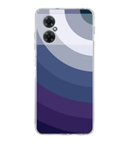 PrintiFy Xiaomi Redmi Note 11R Uyumlu Kamera Korumalı Renk Cümbüşü E Tasarımlı Şeffaf Kılıf