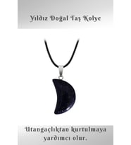 Nelleovana Yıldız Doğal Taş Kolye ( Utangaçlıktan Kurtulmaya Yardımcı Olur.) Aa Kalite