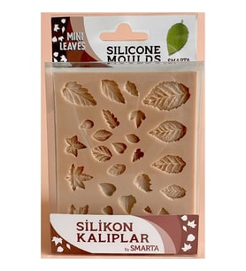 SMARTA SLİKON KALIPLAR - KÜÇÜK YAPRAKLAR (MINI LEAVES)