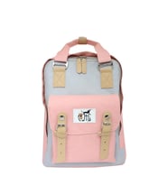 Biggdesign Cats USB Girişli Sırt Çantası Pembe (Pembe-Grı)