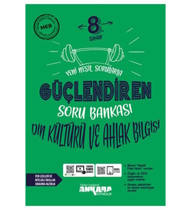 Ankara Yayıncılık 8. Sınıf Din Kültürü Ve Ahlak Bilgisi Güçlendiren Soru Bankası (Çok Renkli)