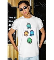 Avatar The Last Airbender Tasarım Baskılı Unisex Oversize Anime Dizi Tasarım Tişört