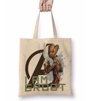 Avangers I Am Groot Bez Çanta Uzun Saplı