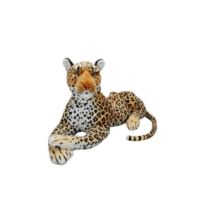 60 Cm Peluş Leopar (Çok Renkli)