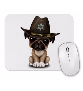 Pug Köpek 03 Mouse Pad.jpg