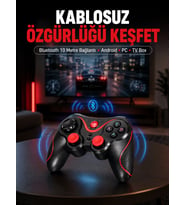 Gelişmiş Kontrol Hassasiyeti Sunan Kablosuz Bluetooth Oyun Kolu