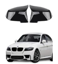 BMW 3 SERİSİ E90 09-12 Araca Özel Batman Yarasa Ayna Kapağı Pianoblack