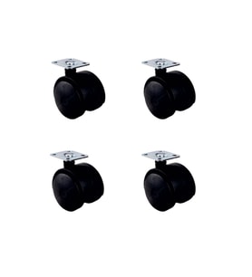 Küçük Plastik Tablalı Teker - 40 MM  HKS101 - 4 Adet TG-V 12326