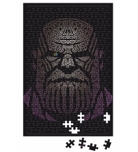 Thanos Tıtan Legends Puzzle 240 Parça Yapboz