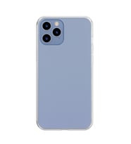 Baseus Frosted Glass iPhone 12 Pro Max 6.7inch Shockproof Koruyucu Kılıf (Beyaz)