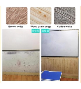 NW37 Bej Ahşap Kendinden Yapışkanlı 3D Dekoratif Duvar Paneli 6mm (Karışık)