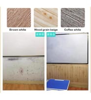 NW37 Bej Ahşap Kendinden Yapışkanlı 3D Dekoratif Duvar Paneli 6mm (Karışık)